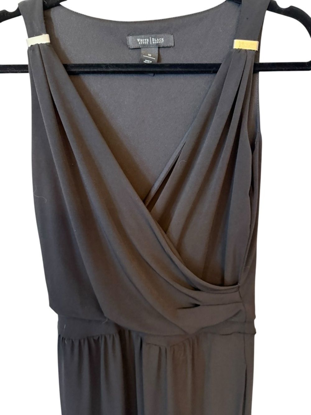 White House Black Market Sleeveless Stretch Jumpsuit 00 - Picture 5 of 7